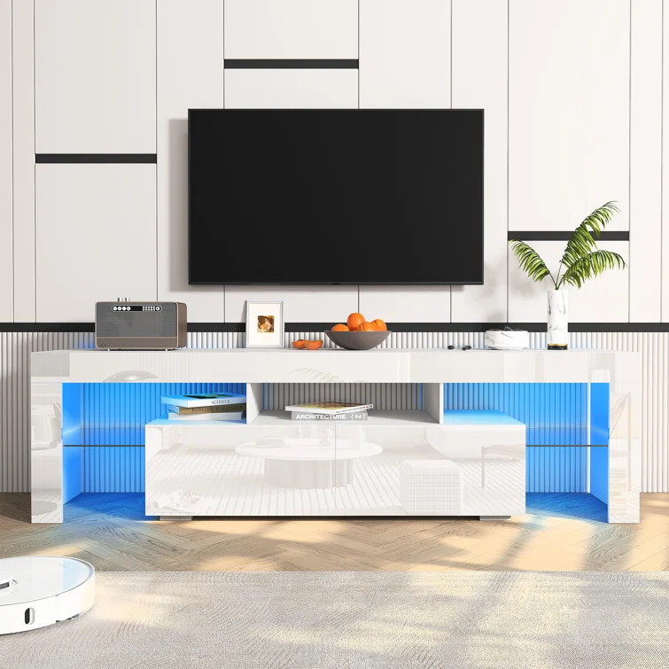 Peiqi TV Stand for TV up to 70