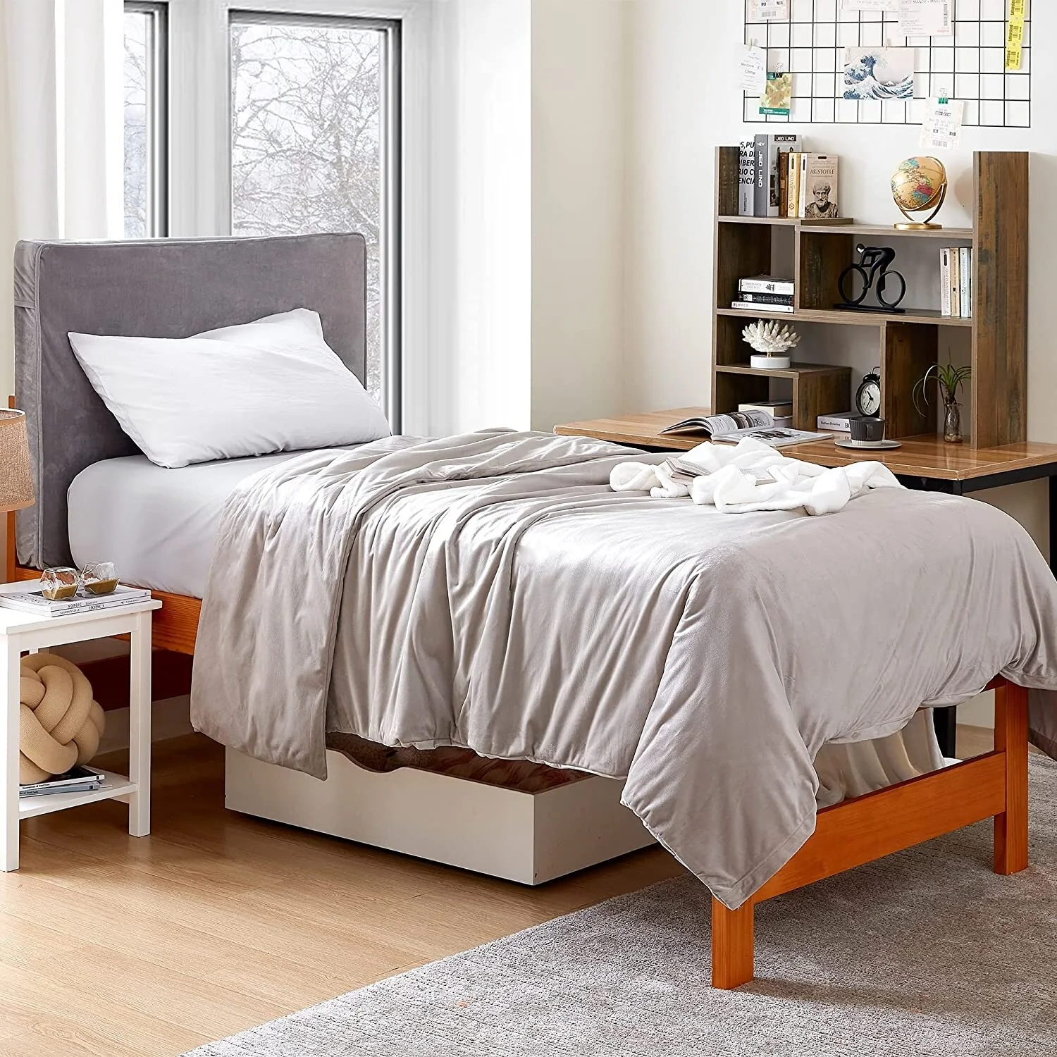 Chommie Weighted Coma Inducer? Comforter - Cuz I'm Cozy - Stone Taupe