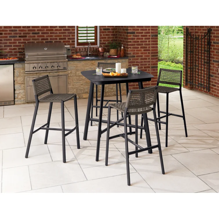 Eiland 4 - Person Square Outdoor Dining Set