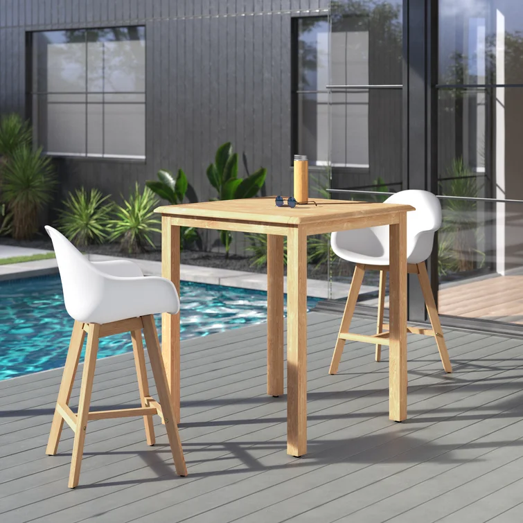 Anautica 2 - Person Square Outdoor Dining Set