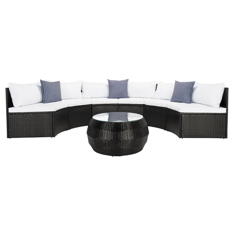 Cabble 6 - Person Outdoor Seating Group with Cushions