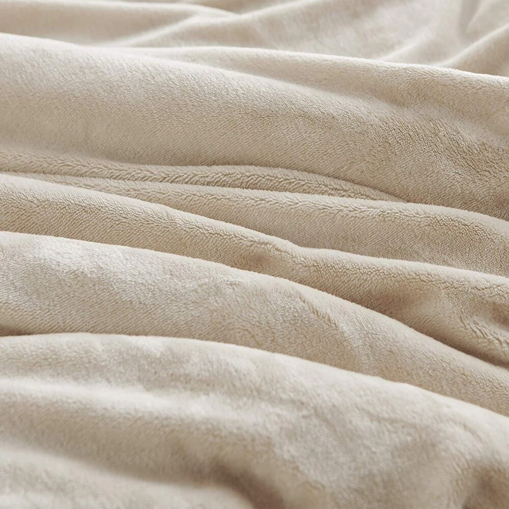 The Original Plush - Coma Inducer? Oversized Comforter Set - Almond Milk