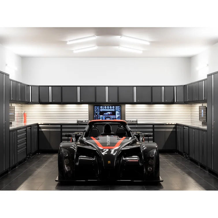 Pro Series Garage Storage Cabinet Set (Set of 9)