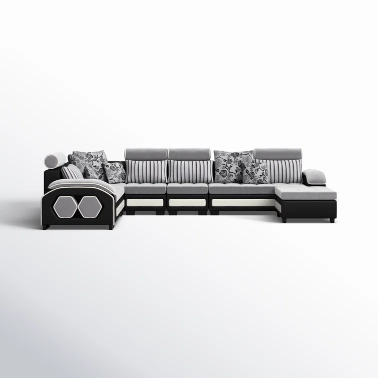 Bandler 10 - Piece Slipcovered Sectional