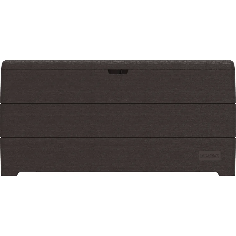 Duramax Building Products CedarGrain 50'' W 110 Gallons Water Resistant Lockable Deck Box