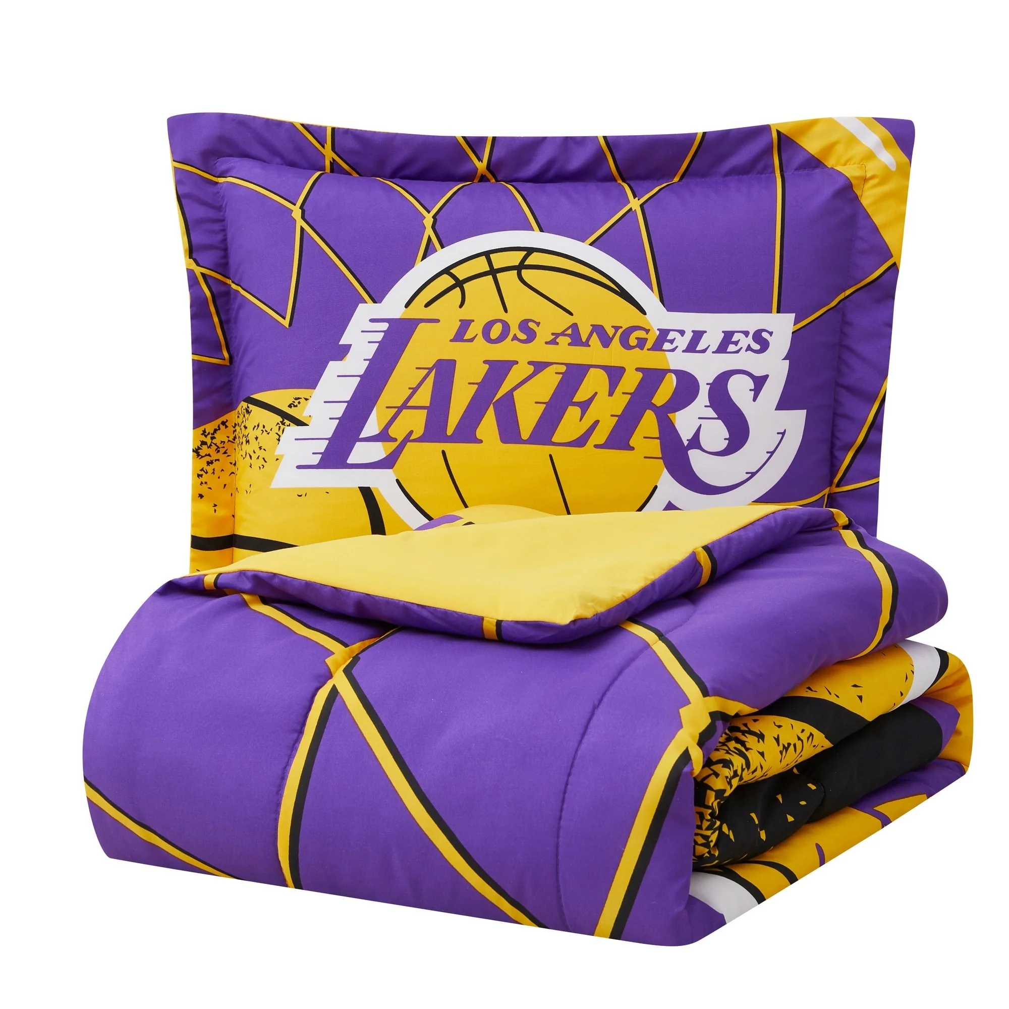NBA Los Angeles Lakers Officially Licenced Comforter & Sham set