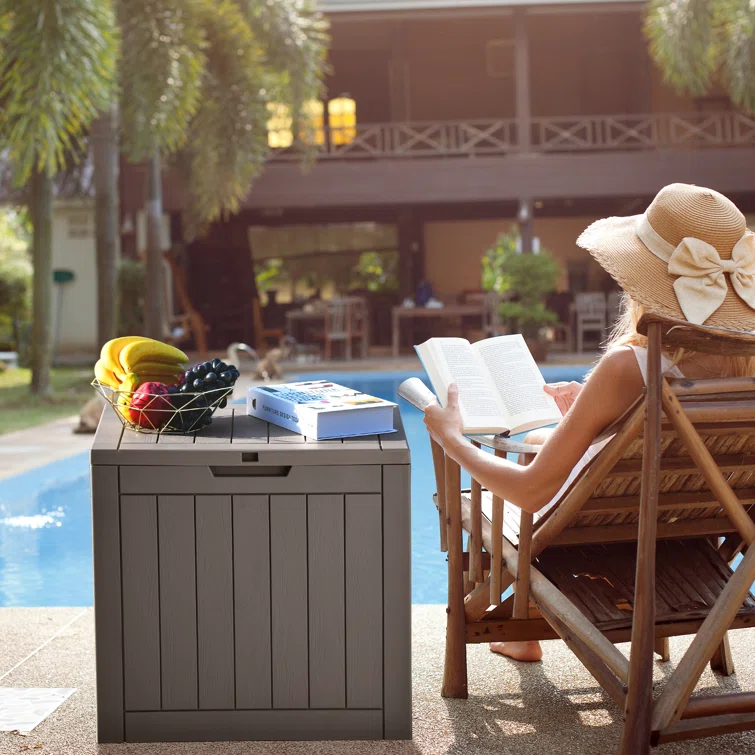 YITA 31.2 Gallon Water Resistant Deck Box