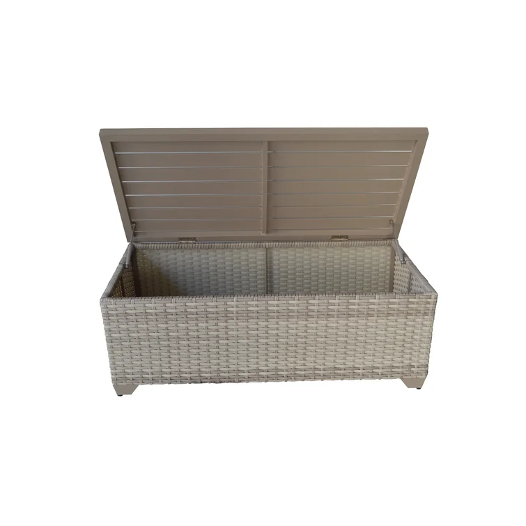 Bannister 8 Piece Rattan Sofa Seating Group with Cushions