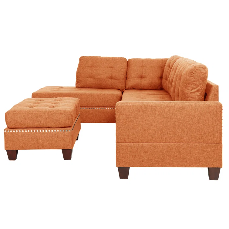 Romulus 3 - Piece Upholstered Sectional