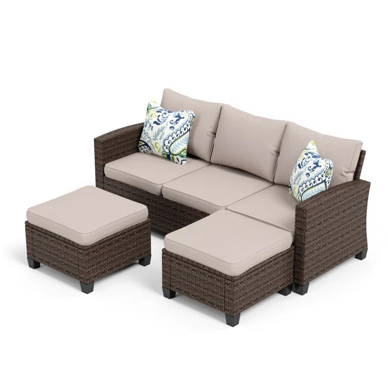 Tapasi 5 - Person Outdoor Seating Group with Cushions