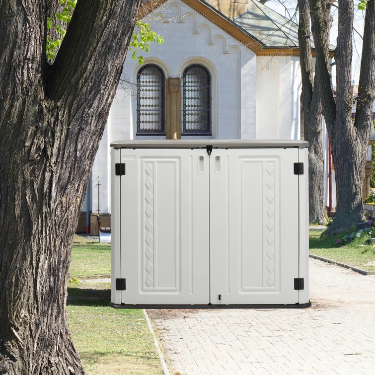 Outdoor 254 Gallons Plastic Storage Deck Box