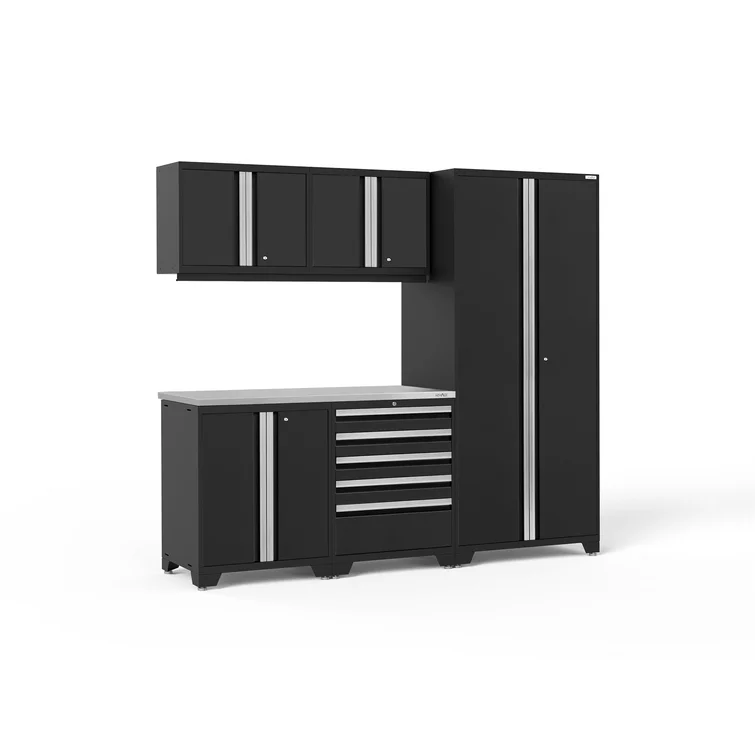 Pro Series Garage 6 Piece Storage Cabinet Set