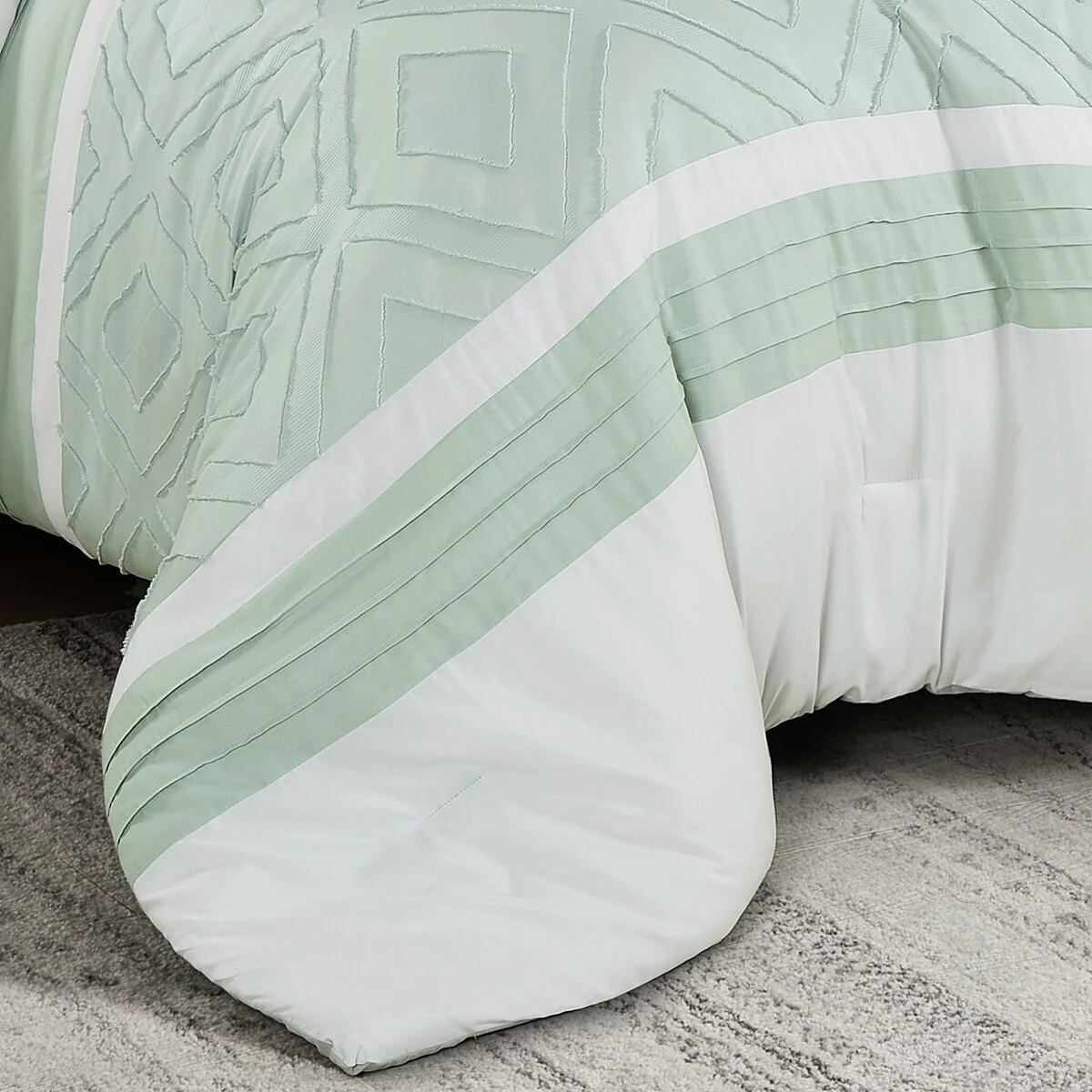 Wellco Voyoge Bedding Comforter Set Bed In A Bag ,9 Pieces