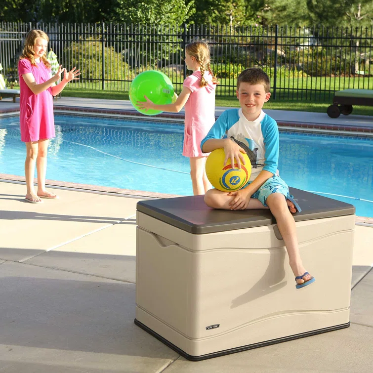 80 Gallon Outdoor Storage Deck Box