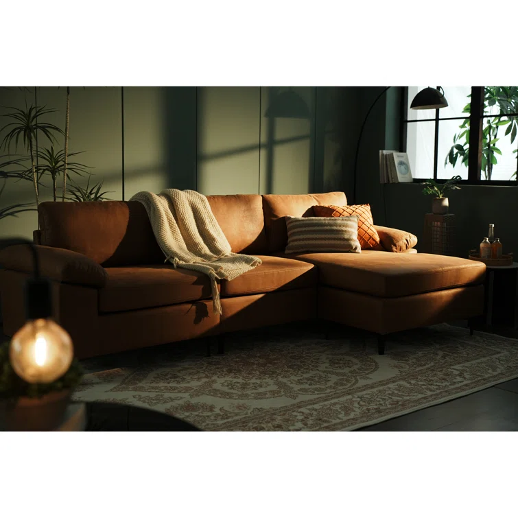 Mckenny 2 - Piece Faux Leather Sectional