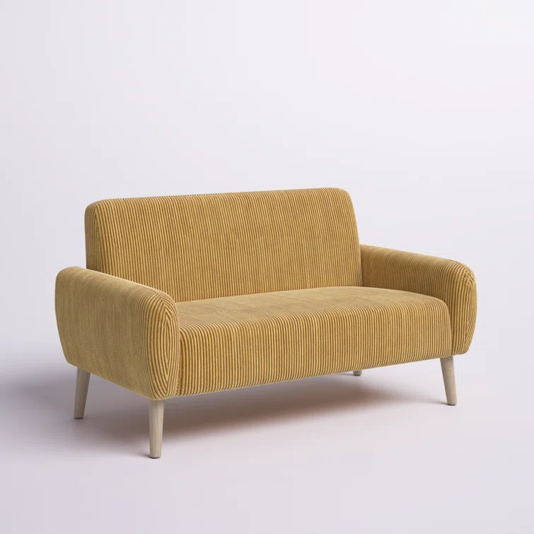 Paschall 57'' Corduroy Loveseat