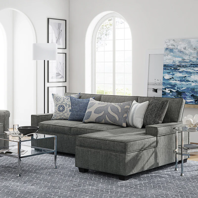 Sendera Upholstered Sleeper Sofa with Storage