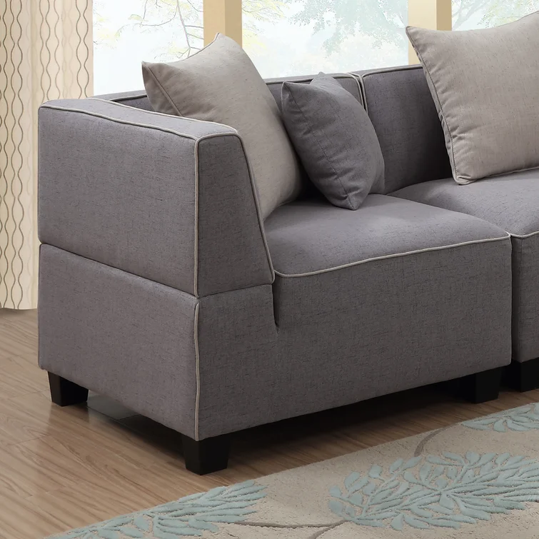 Trini 5 - Piece Upholstered Sectional