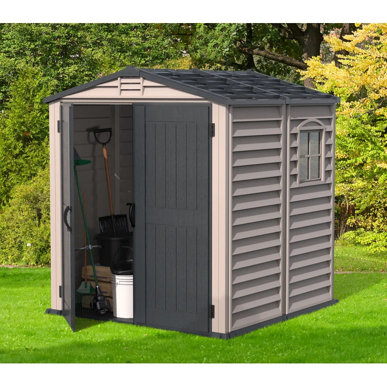 Storemate Plus 6 ft. 3 in. W x 6 ft. 3 in. D Plastic Storage Shed