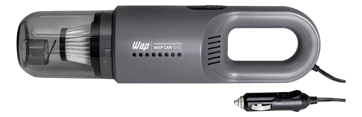 Aspirador Automotivo Portátil WAP CAR com Filtro HEPA e Cabo de 3,7m