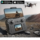 Novo drone sem escovas com controle remoto K605S MAX+ Controle com tela LCD