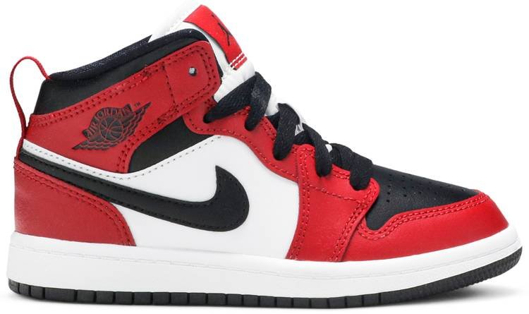 Air Jordan 1 Mid PS 'Chicago Black Toe' 640734-069