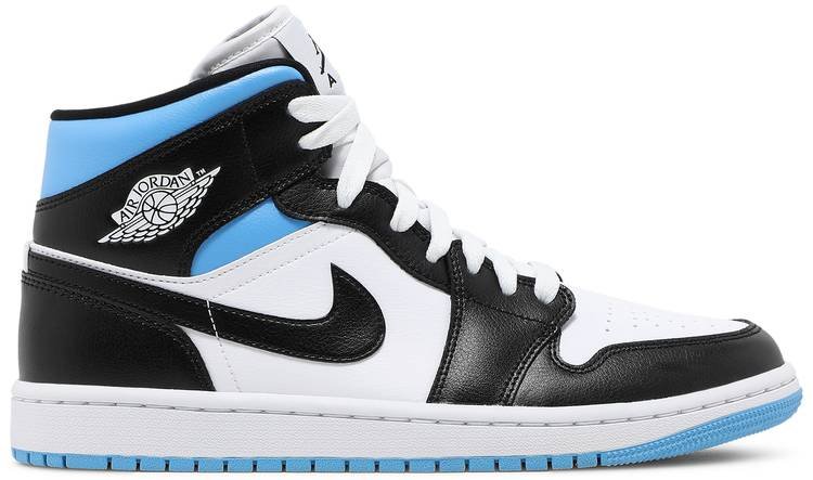 Air Jordan 1 Mid 'University Blue' BQ6472-102