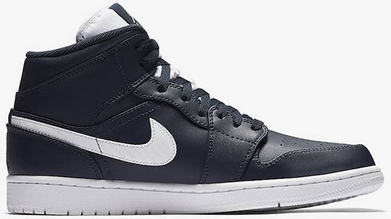 Air Jordan 1 Retro Mid 'Obsidian' 554724-402