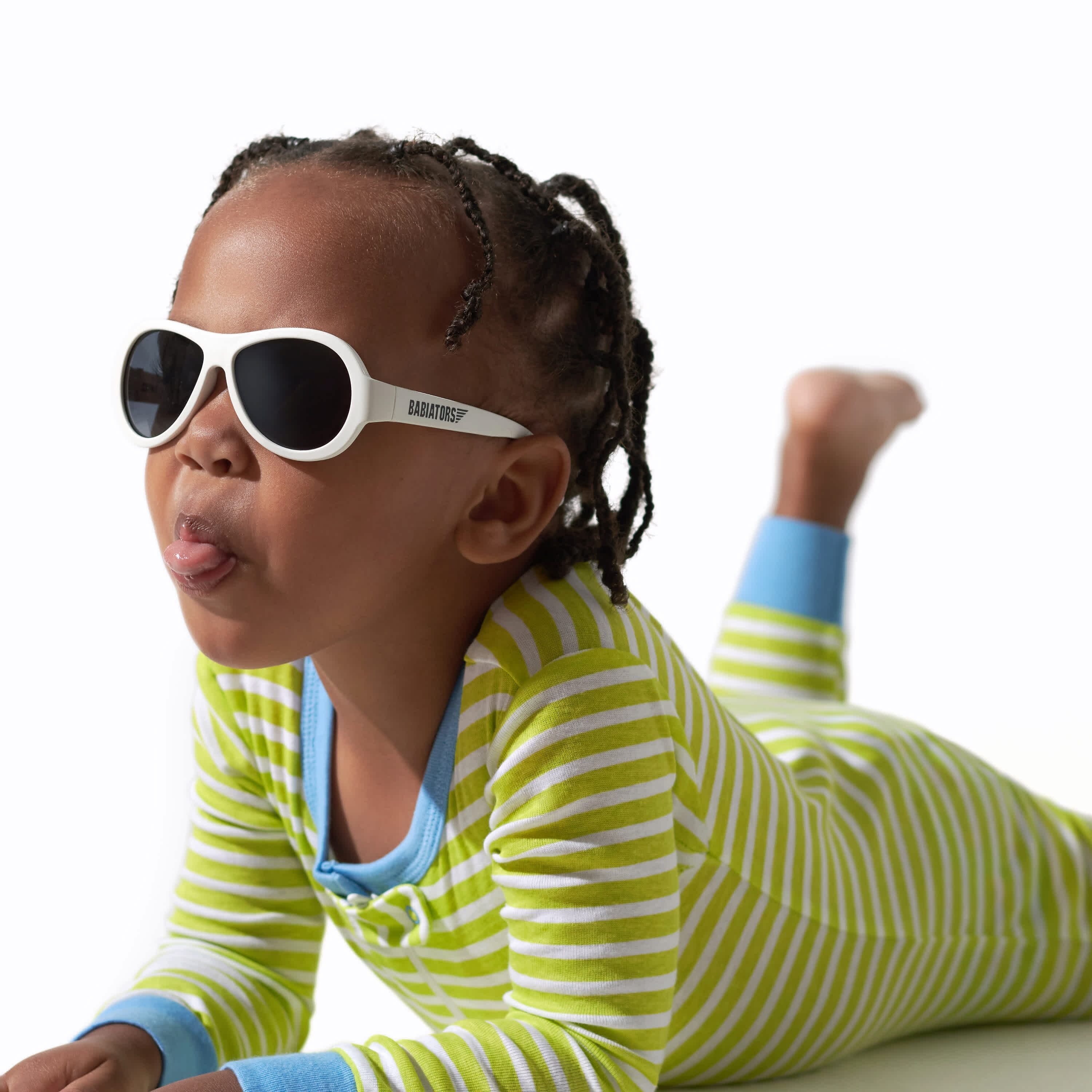 3-Pack Baby & Toddler Boys Stripes & Doggies Snug Fit Footless Pajamas