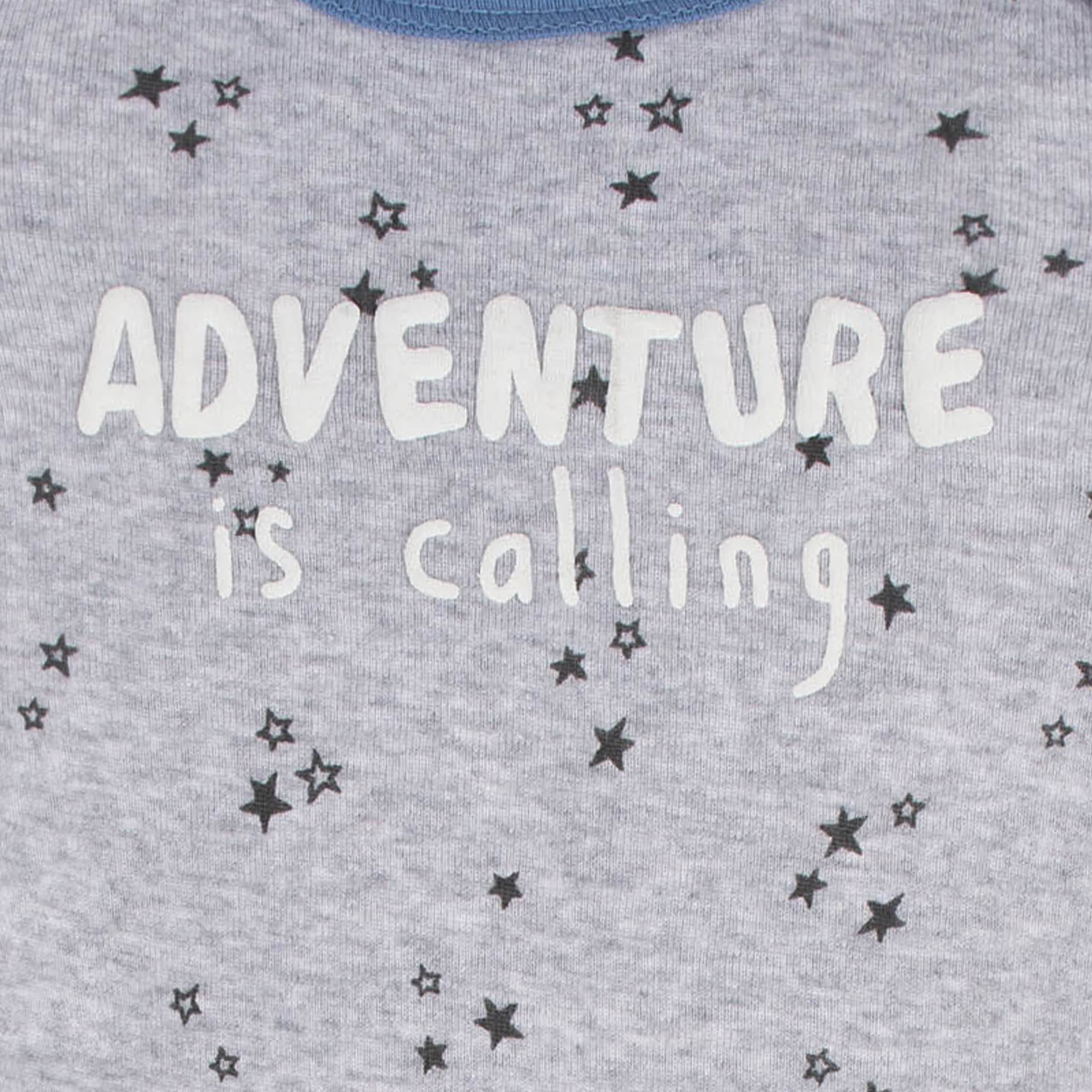 4-Pack Baby Boys Space Explorer Gowns