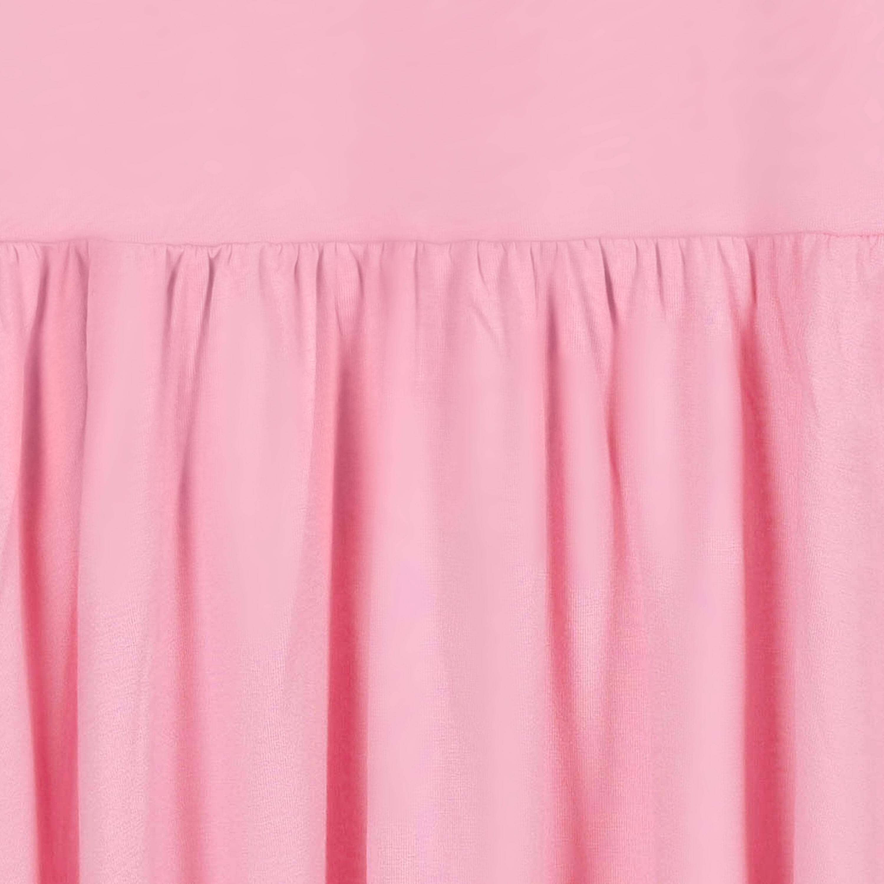 Infant & Toddler Girls Pink Lemonade Buttery Soft Viscose Made from Eucalyptus Twirl Dress