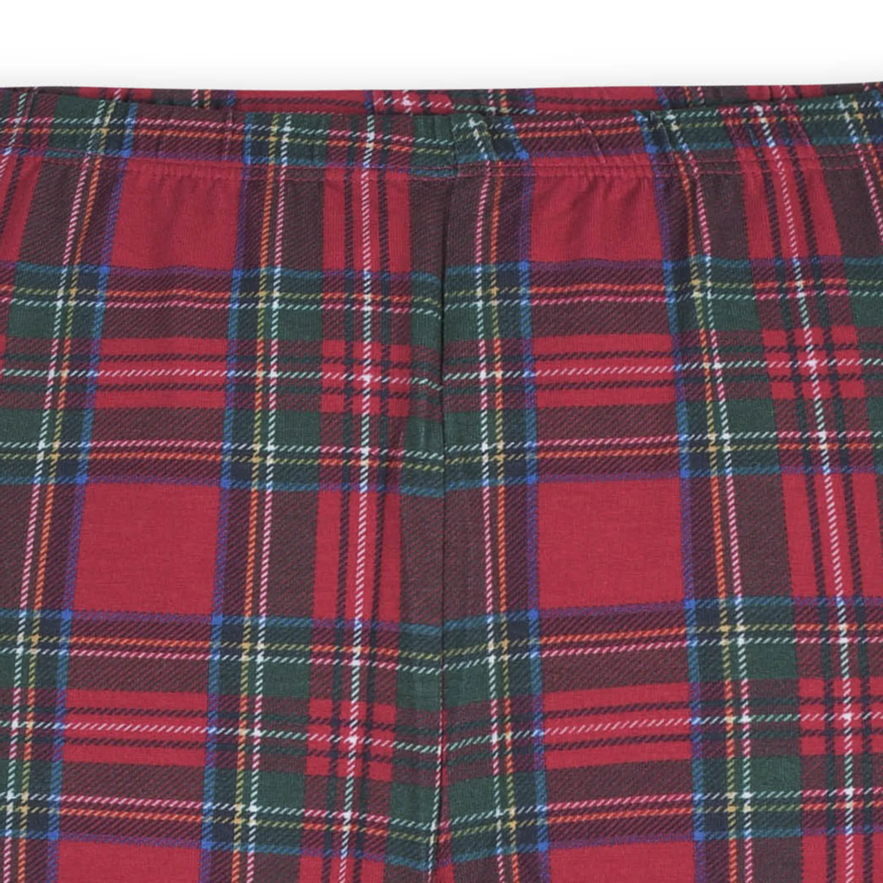 2-Piece Infant & Toddler Plaid About You Buttery Soft Viscose Made from Eucalyptus Snug Fit Holiday Pajamas