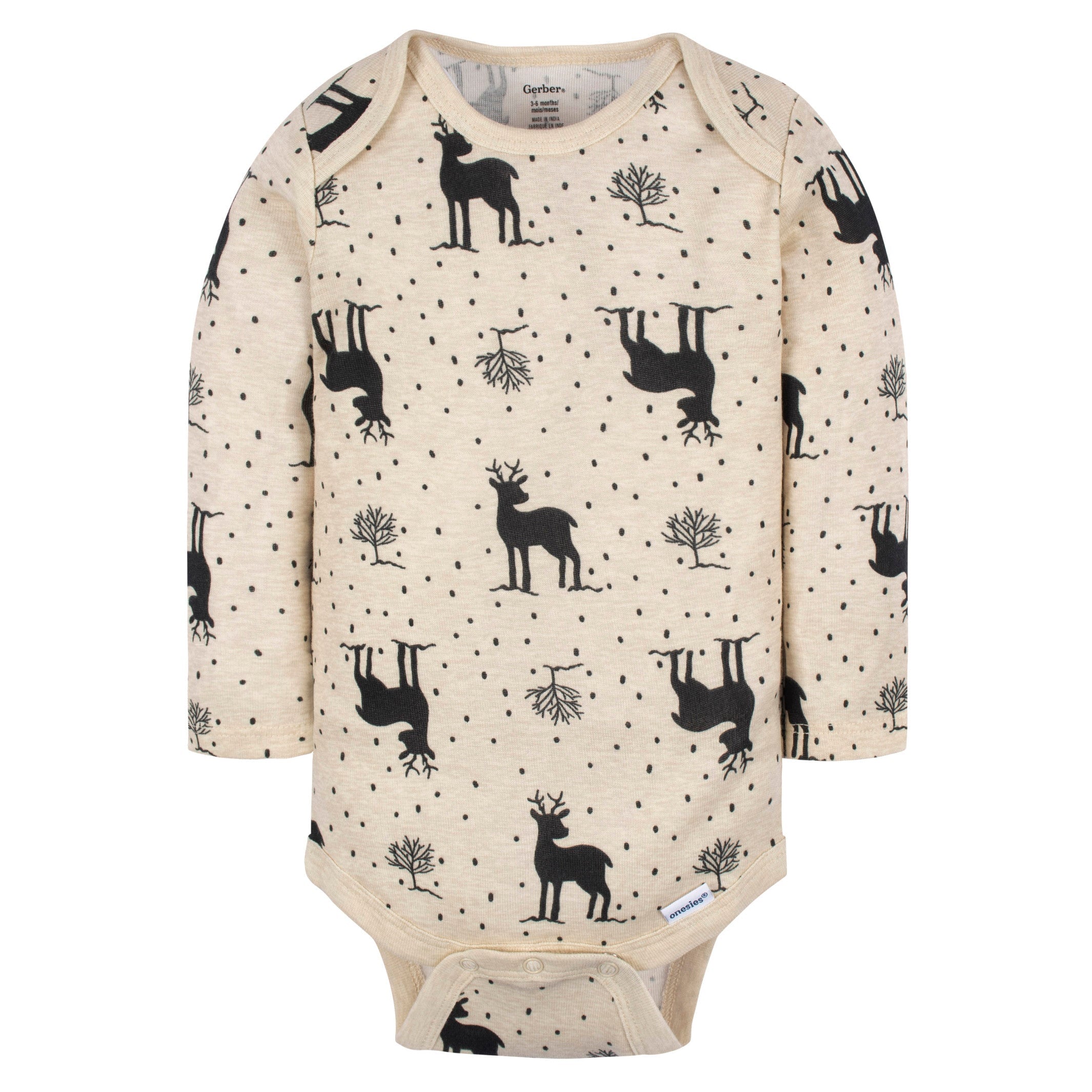 6-Pack Baby Neutral Deer Onesies® Bodysuits