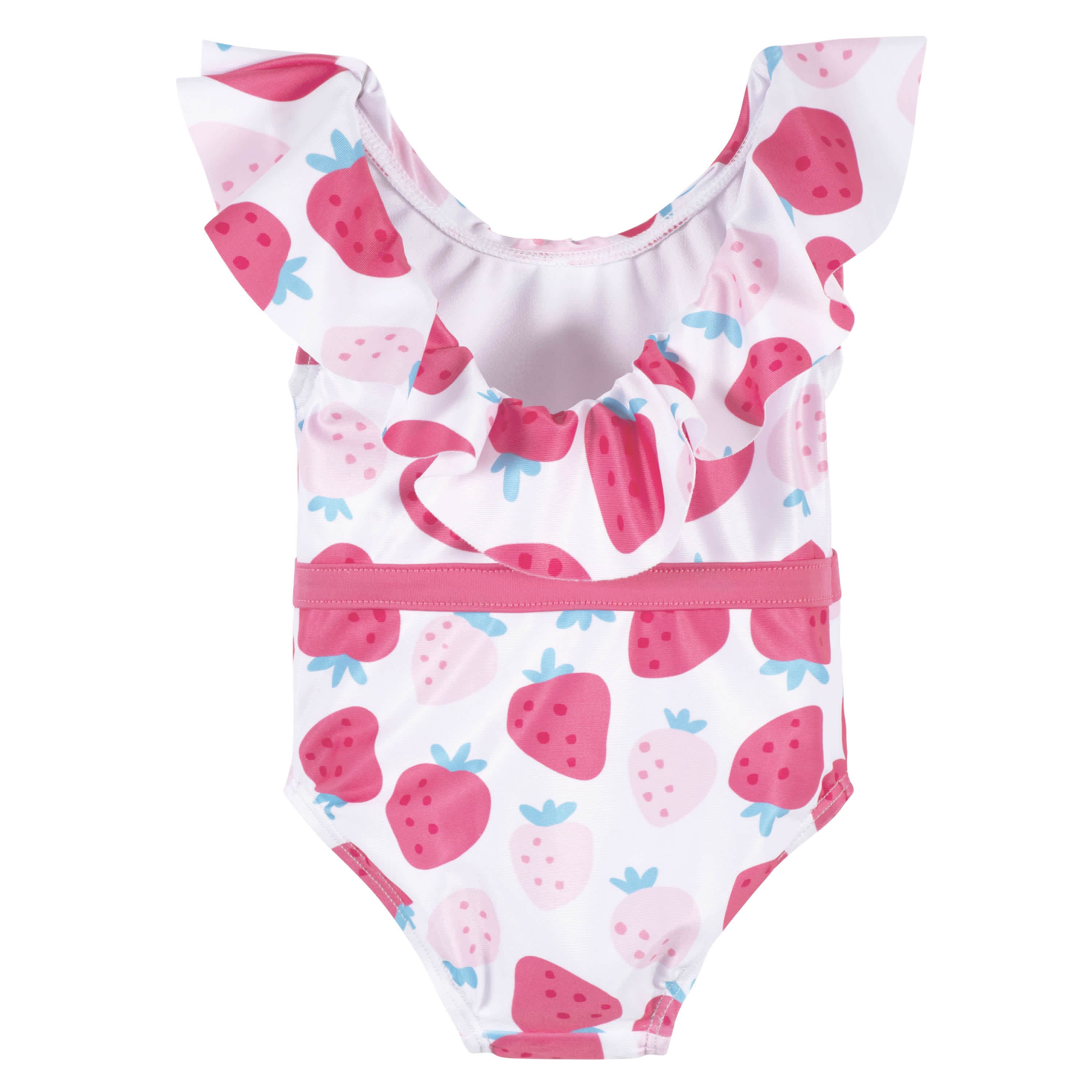 Baby & Toddler Girls Summer Blossom One-Piece Swimsuit With Ruffle
