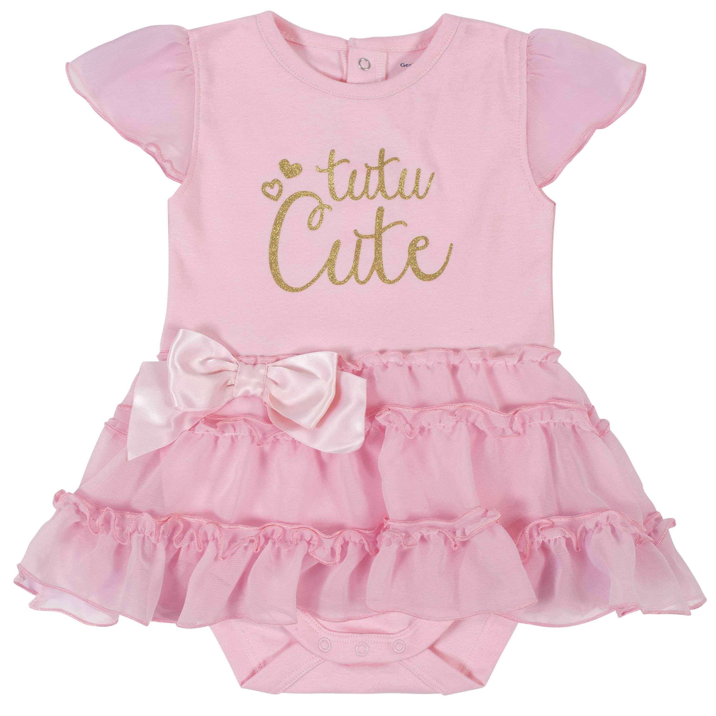 Tutu Cute Bodysuit with Tutu Skirt