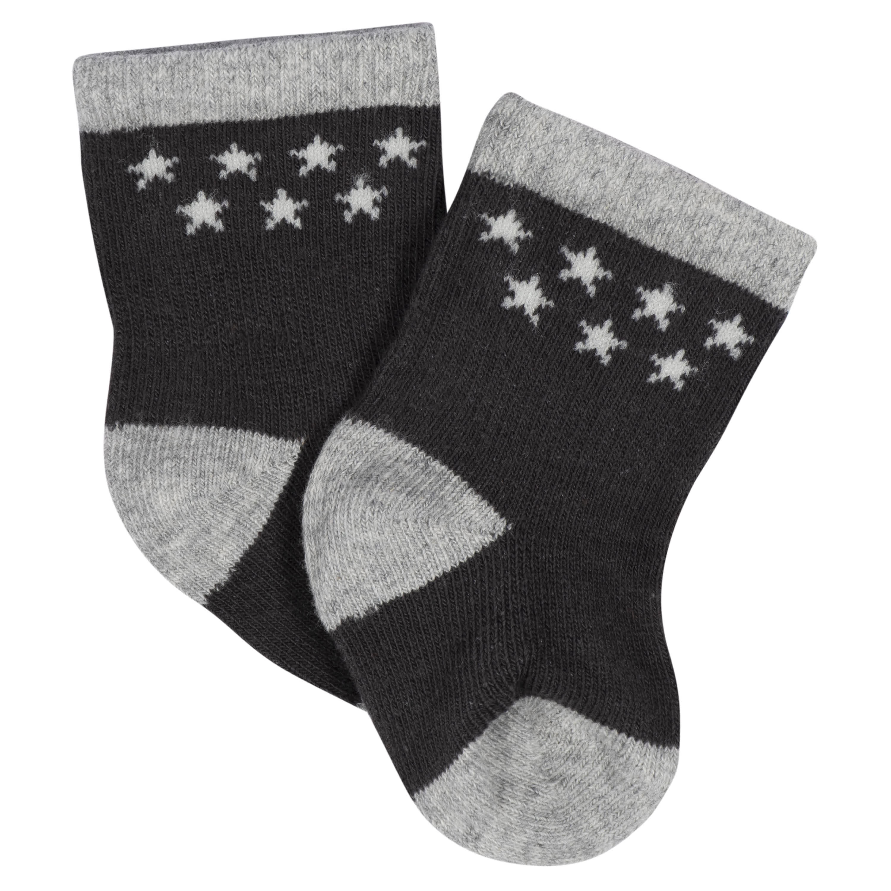 8-Pack Baby Boys Space Explorer Jersey Wiggle Proof® Socks