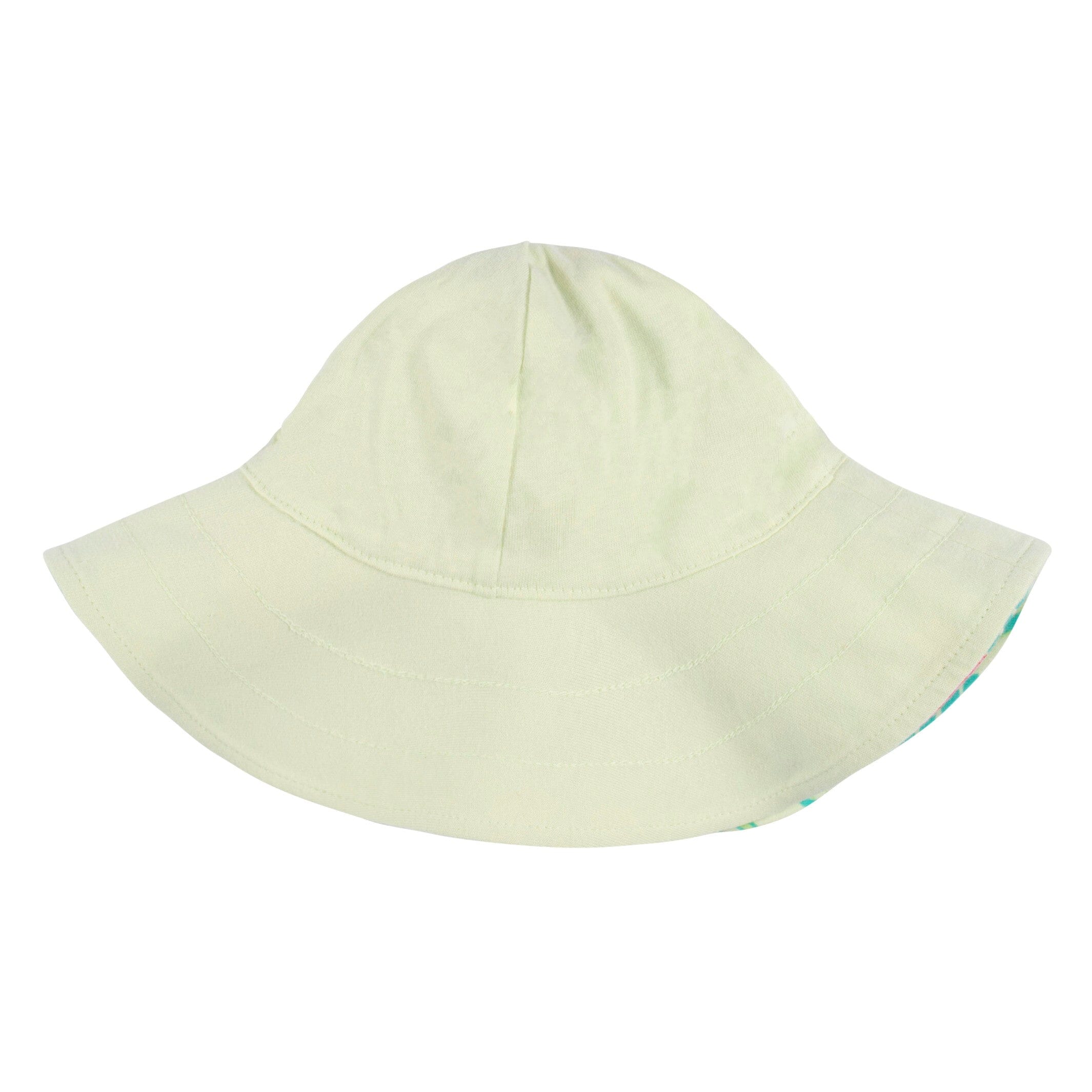 3-Piece Baby & Toddler Girls Flamingo Fun Dress, Diaper Cover & Reversible Sun Hat Set