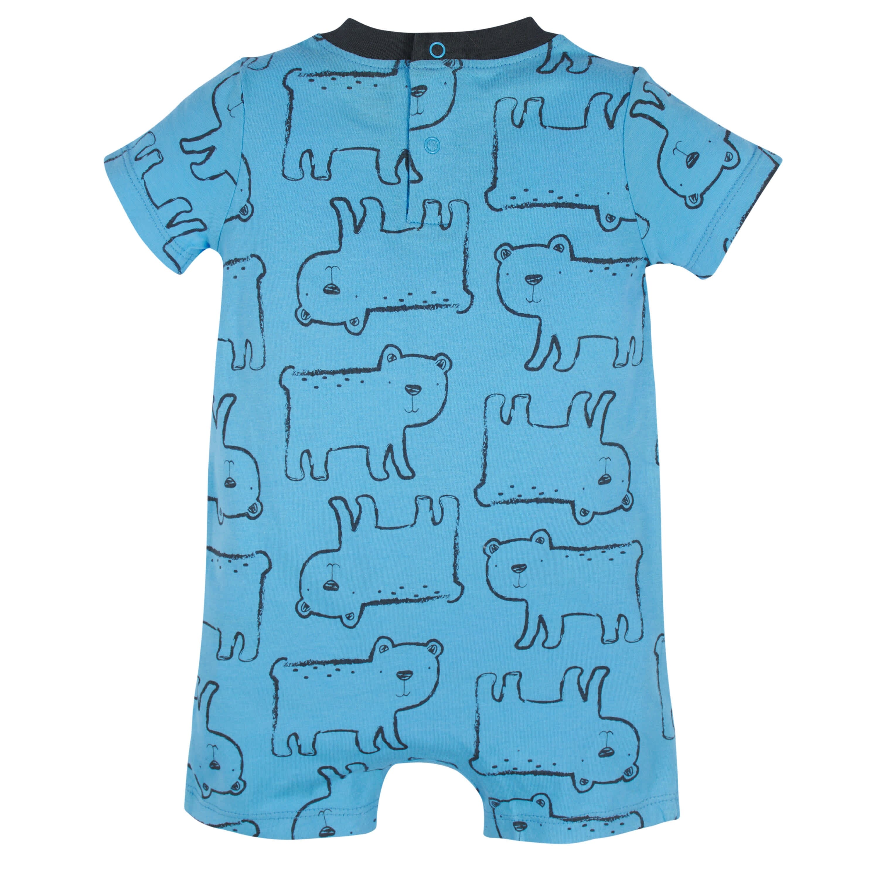 3-Pack Baby Boys Unbearably Cute Rompers