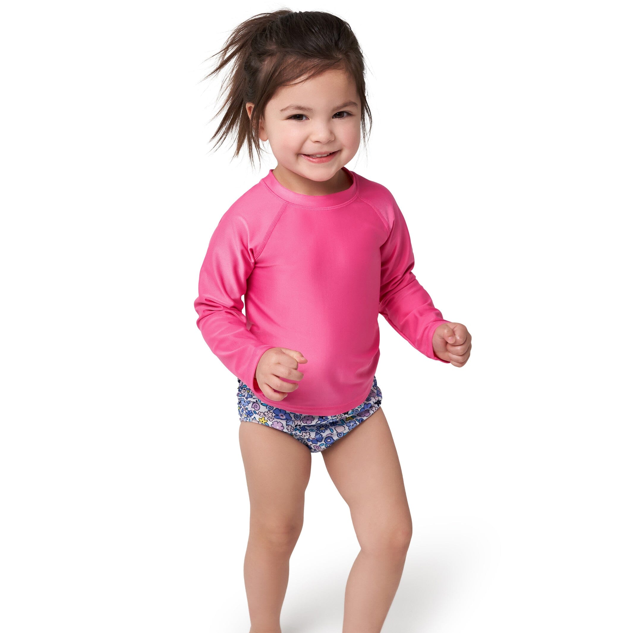 Baby & Toddler Neutral Pink Rashguard