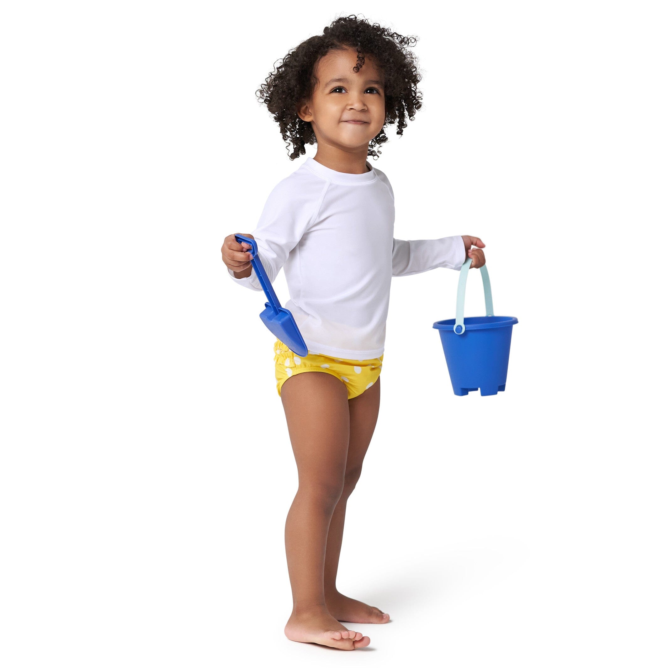 Baby & Toddler Neutral White Rashguard