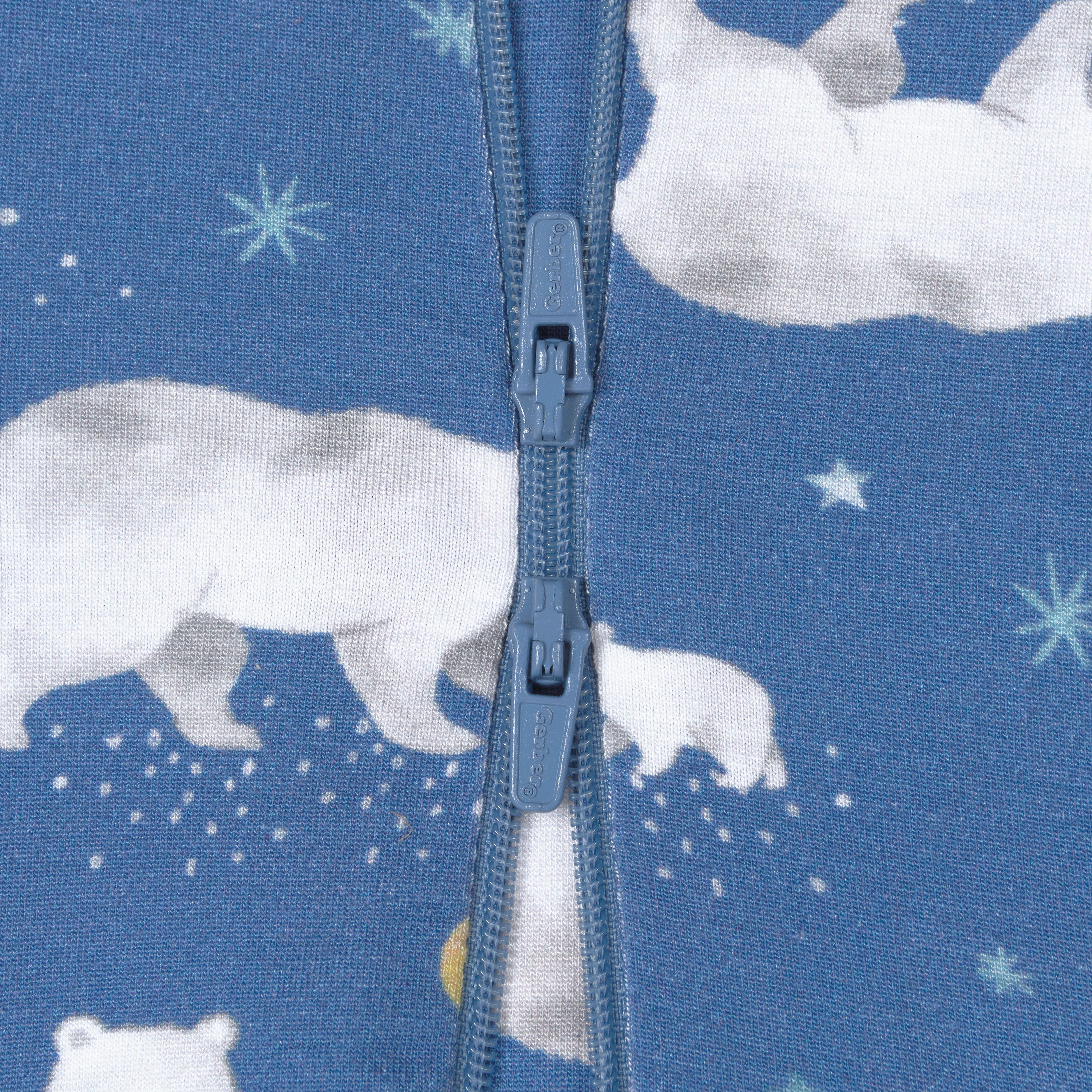 Baby & Toddler Polar Night Buttery Soft Viscose Made from Eucalyptus Snug Fit Footed Pajamas