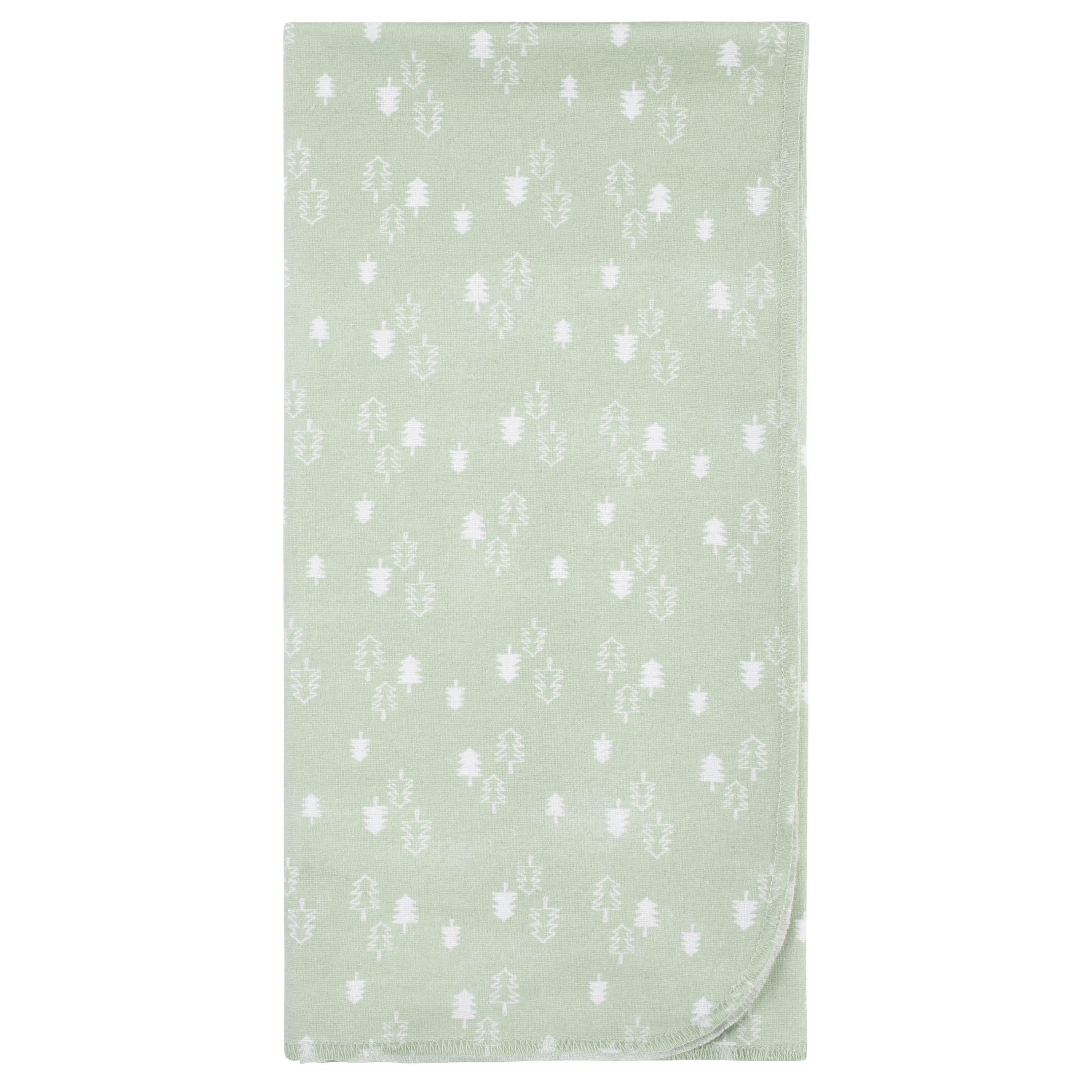 5-Pack Baby Boys Woodland Flannel Receiving Blankets