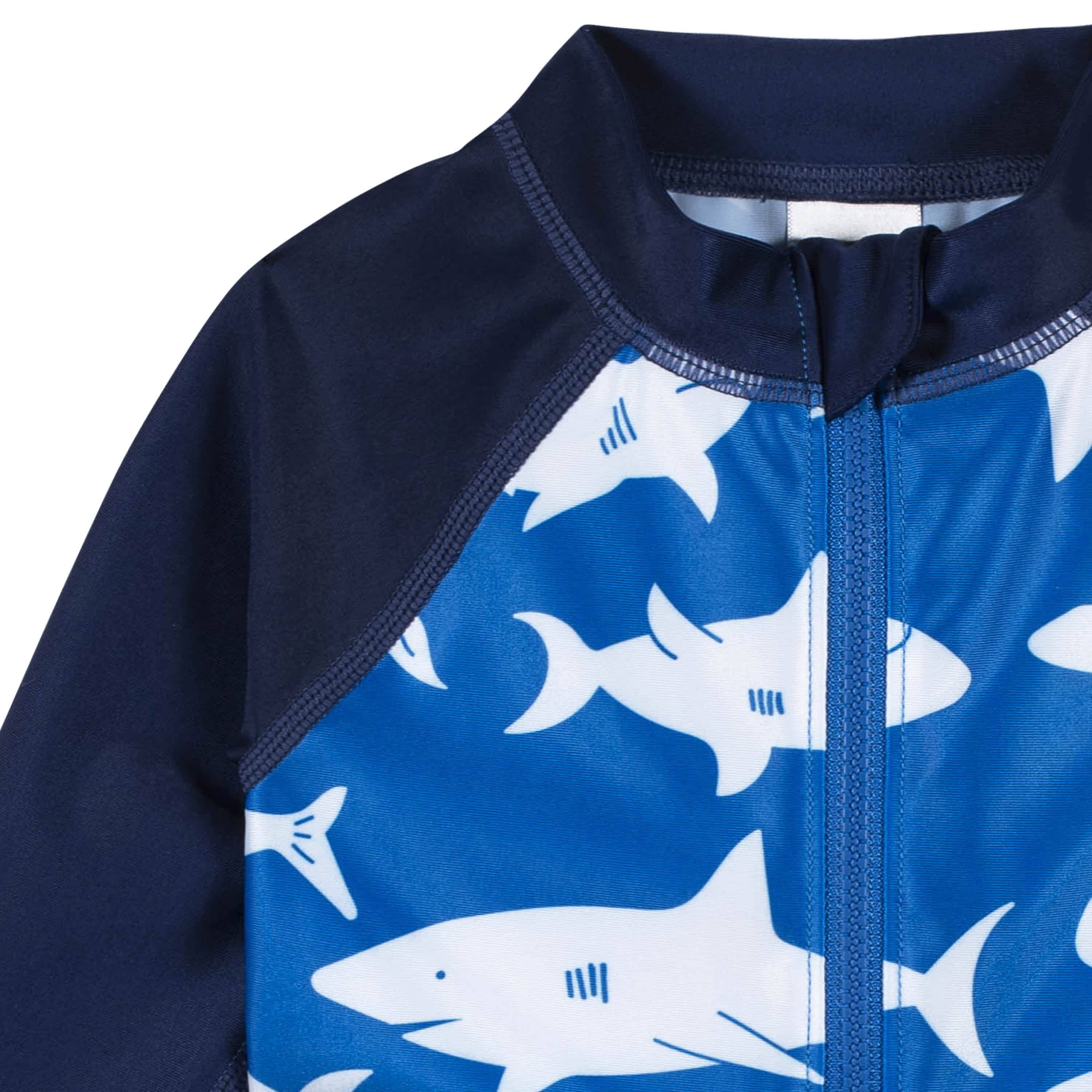 Baby & Toddler Boys Shark Zone Rash Guard