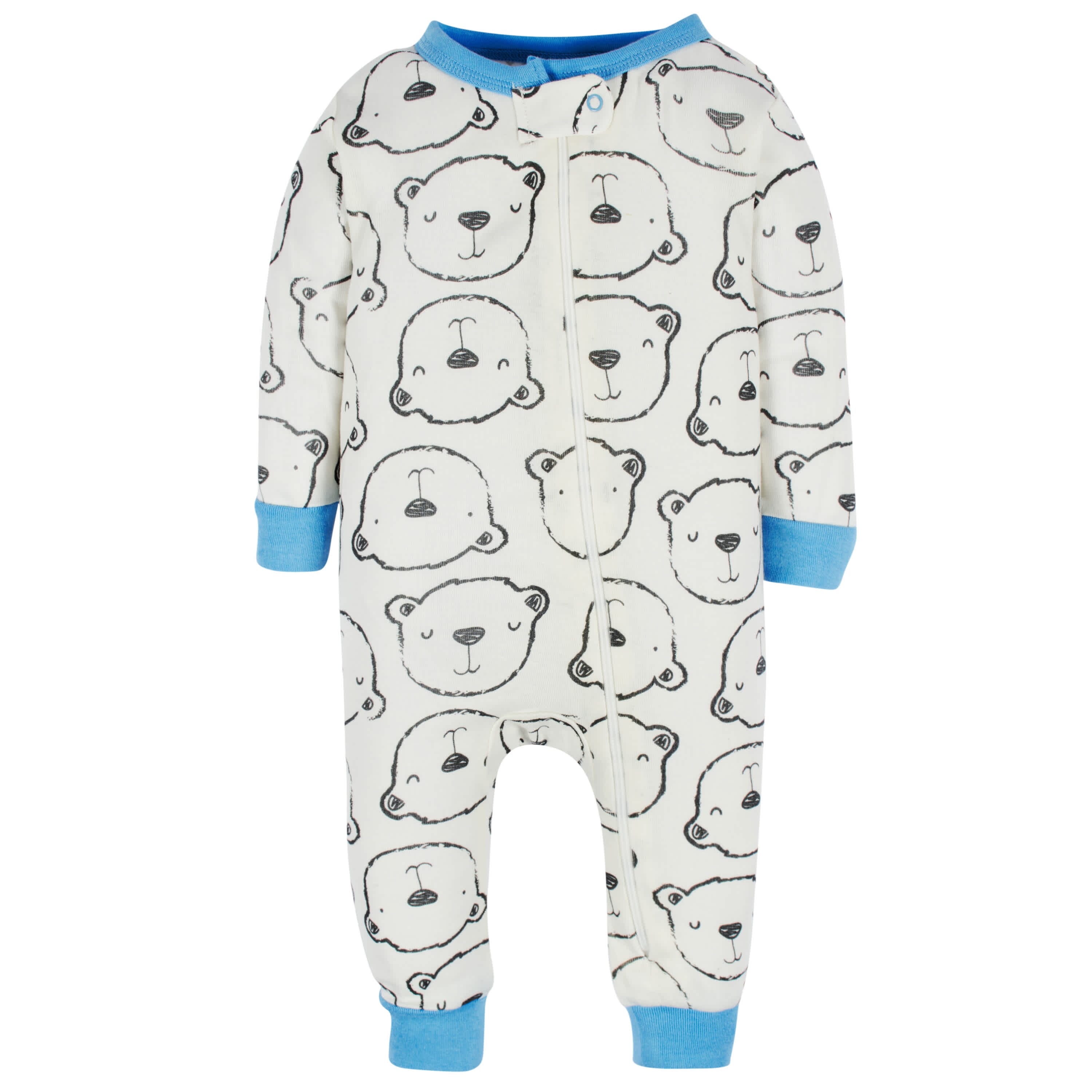 3-Pack Baby & Toddler Boys Unbearably Cute Snug Fit Footless Pajamas