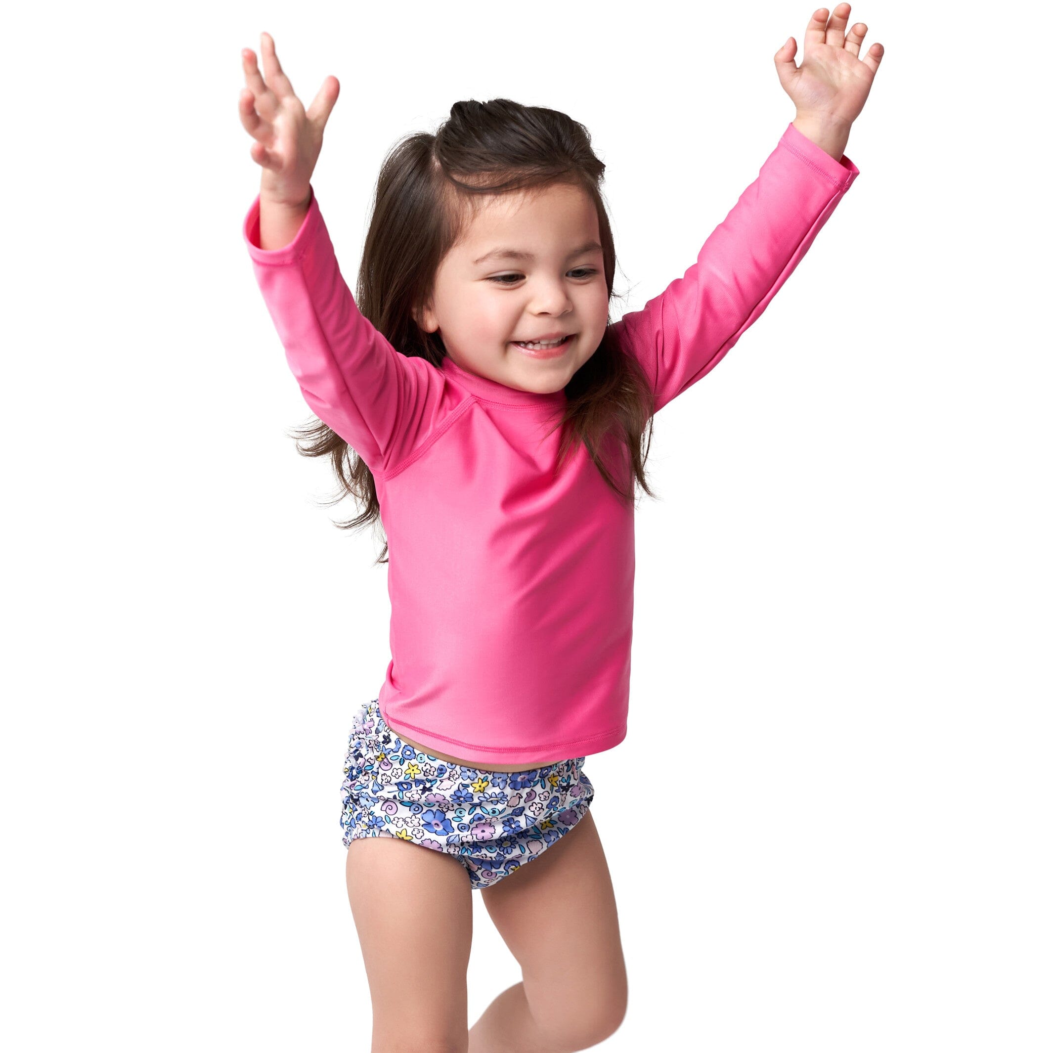 Baby & Toddler Neutral Pink Rashguard