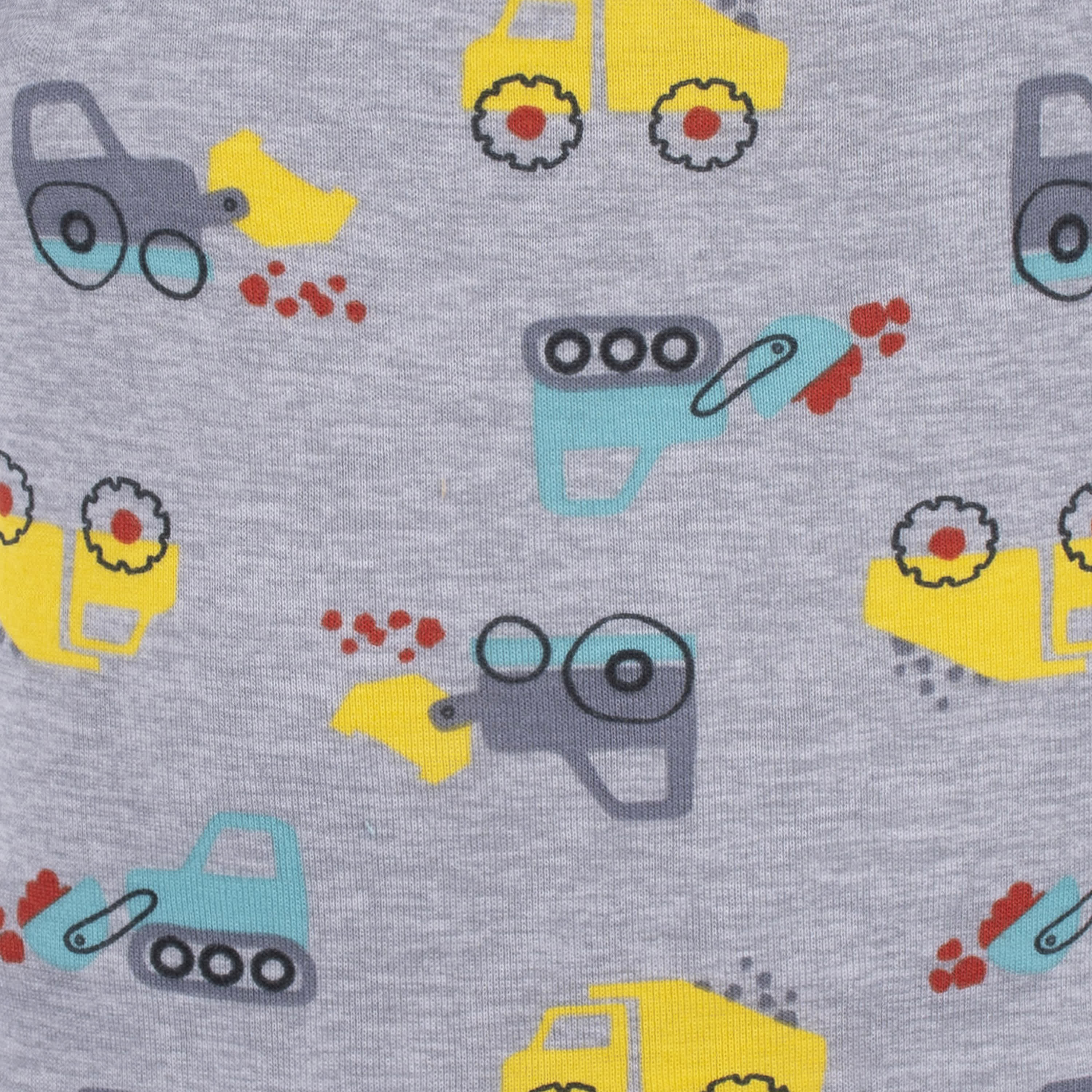 4-Pack Baby Boys Ready To Roll Short Sleeve Onesies® Bodysuits