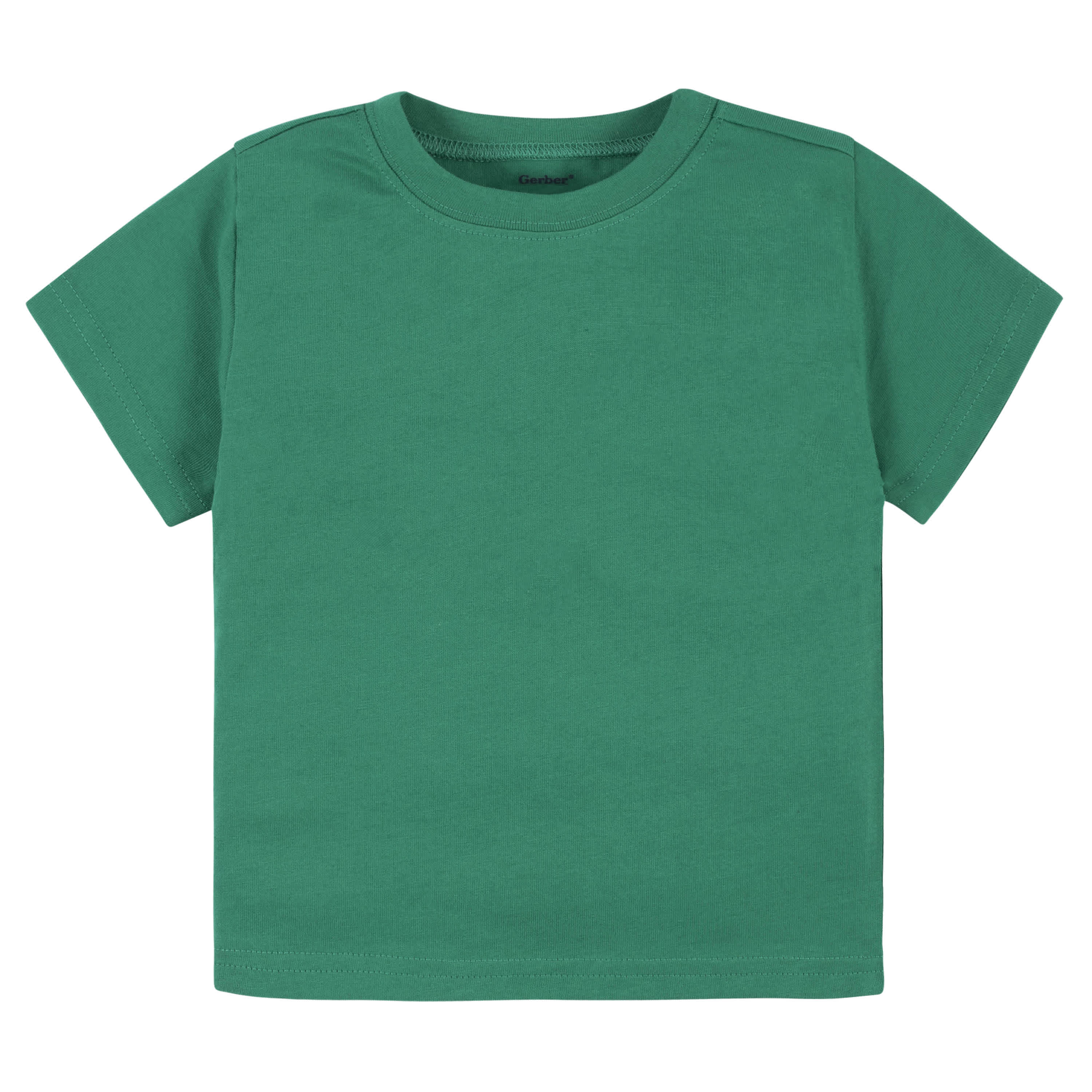 5-Pack Infant & Toddler Kelly Green Premium Short Sleeve Tees