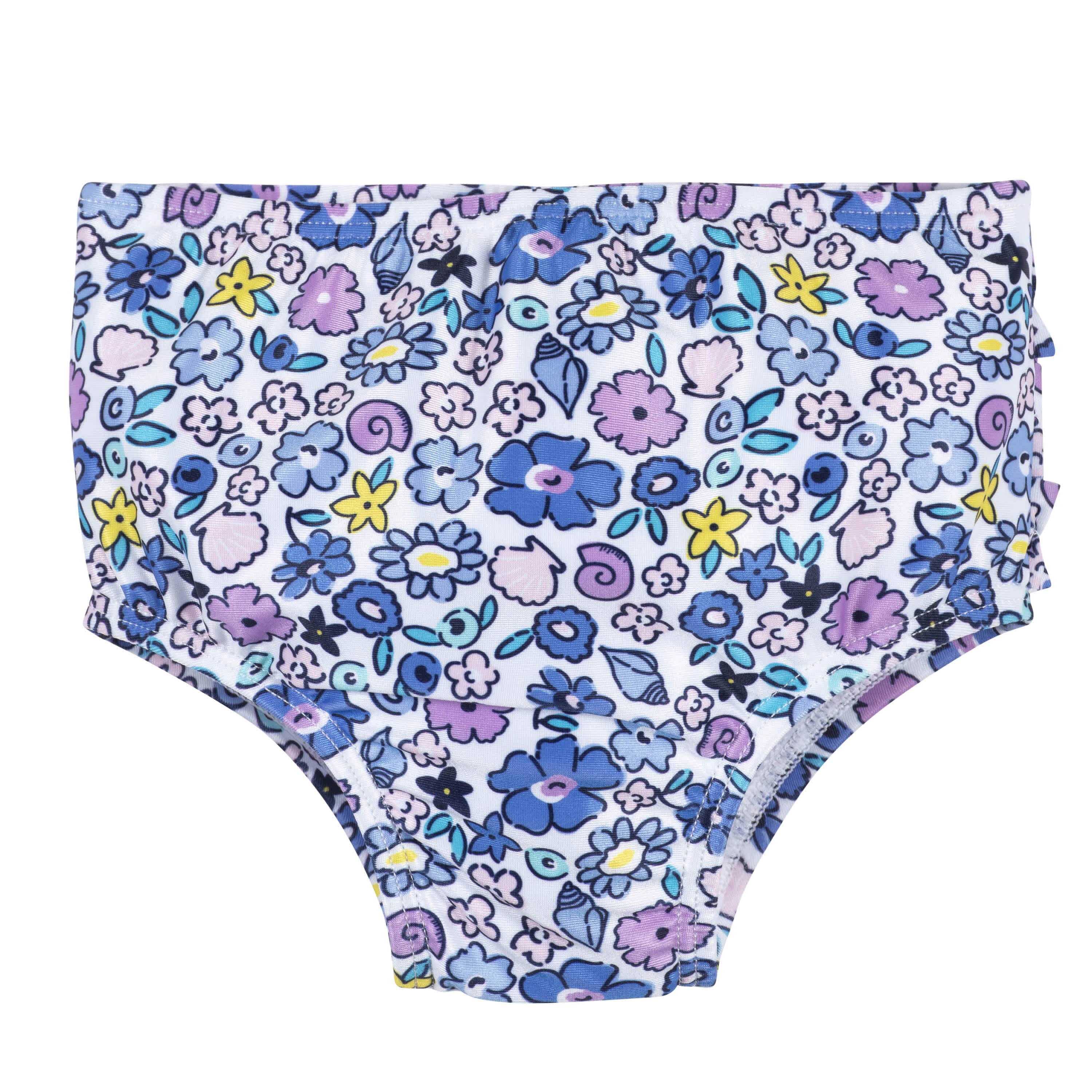 2-Piece Baby & Toddler Girls Vacation Vibes Rash Guard & Swim Bottoms Set