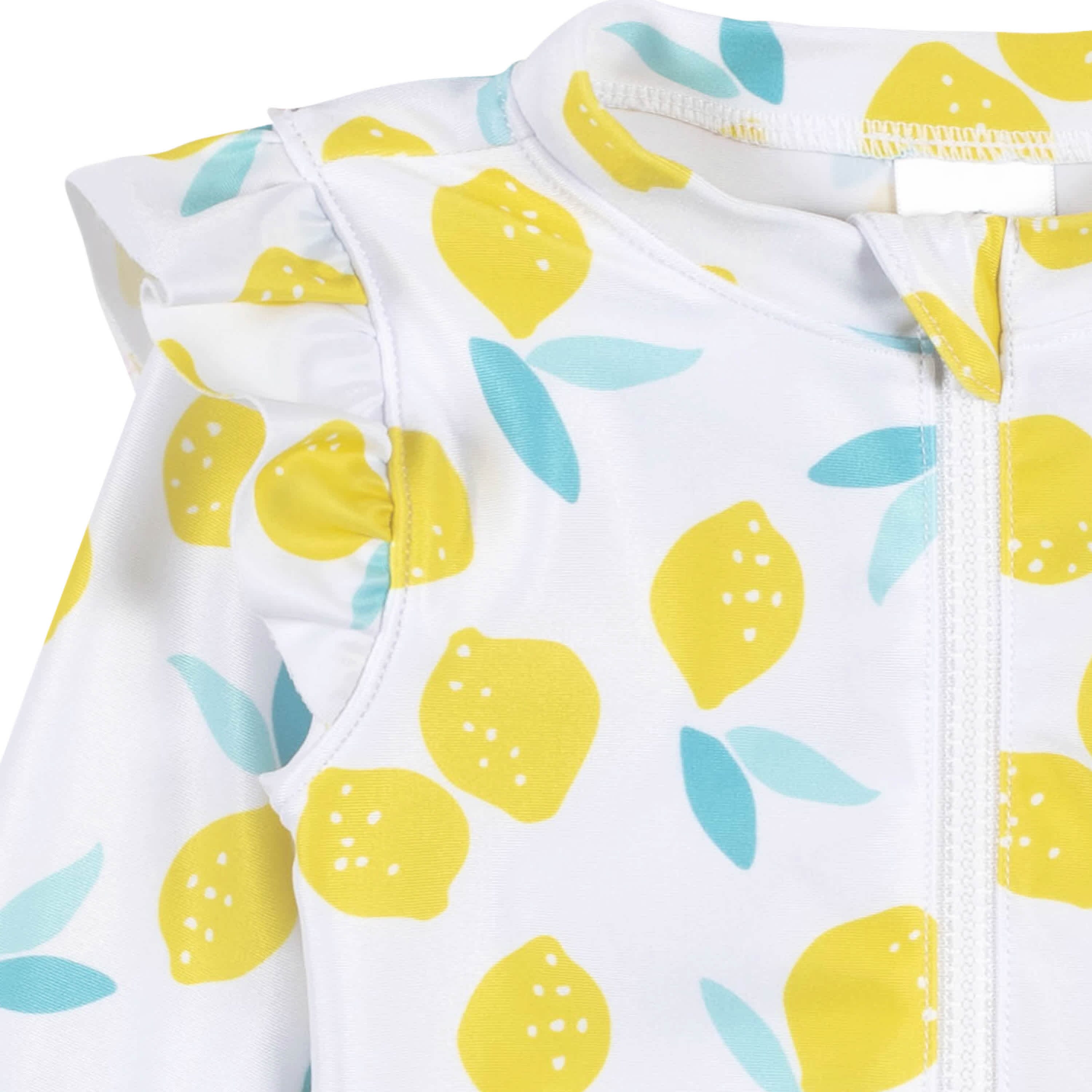 Baby & Toddler Girls Lemon Squeeze Rash Guard