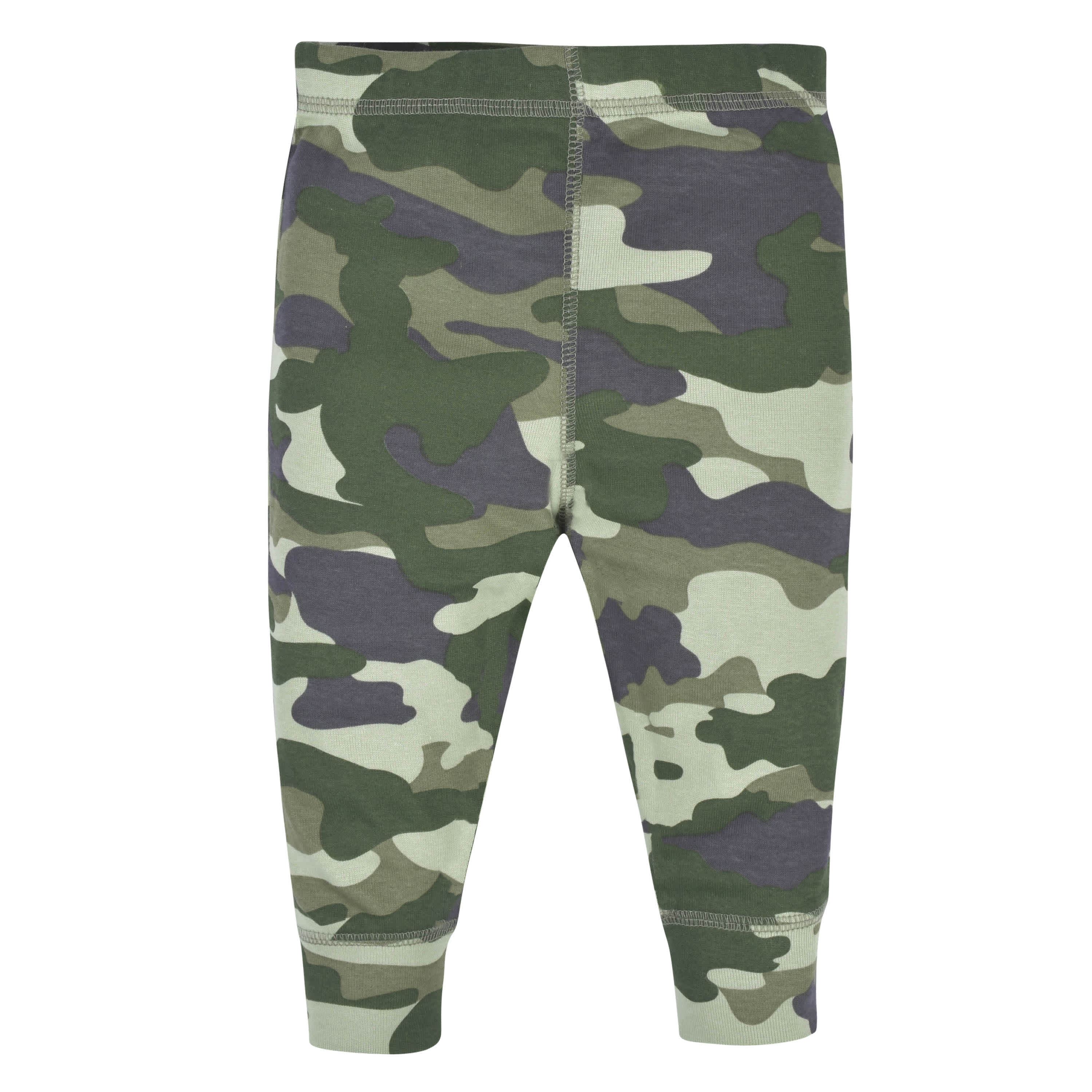 4-Pack Baby Boys Camo & Gray Active Pants